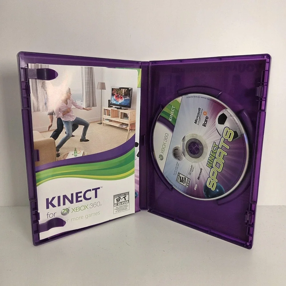 Kinect Sports Microsoft Xbox 360 Game CIB E10+ Kinect Required NTSC-U/C 2010